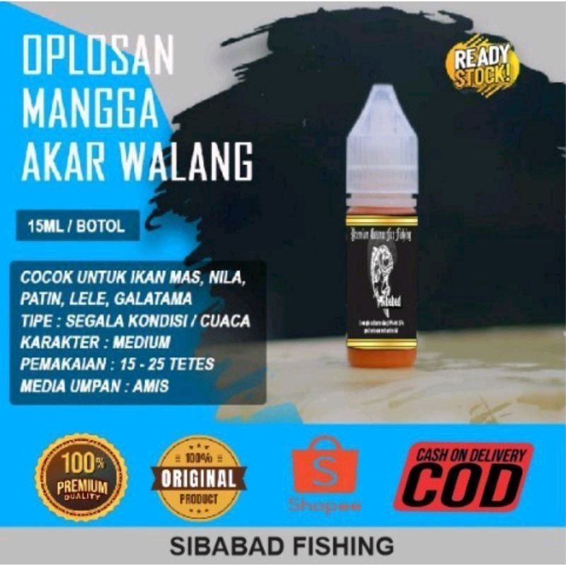 essen Mangga Akar walang untuk Ikan nila dan ikan mas/cirata/jatiluhur  chubby Umpan Ikan Populer