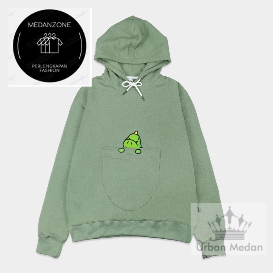 CRSL Odin Pocky Hoodie | Green Sage