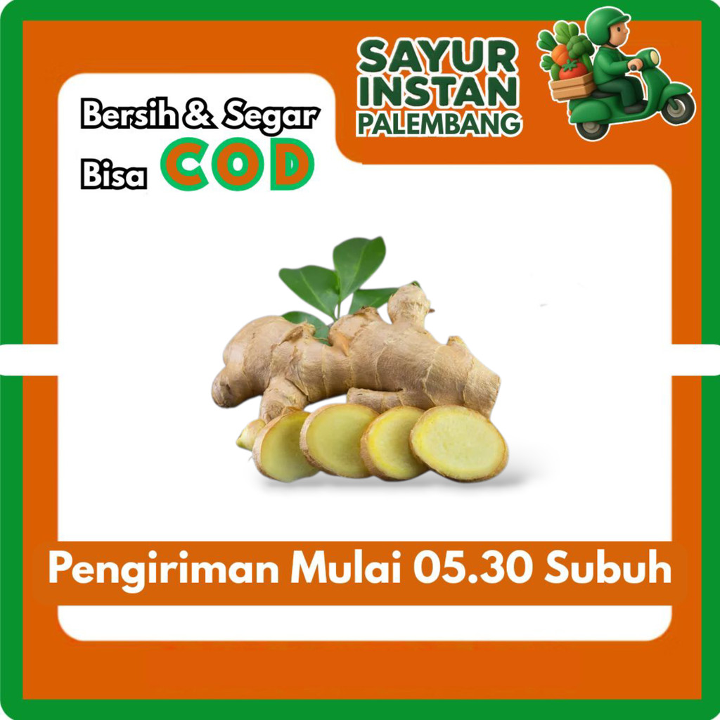 Jahe 250 Gram - Sayur Instan Palembang