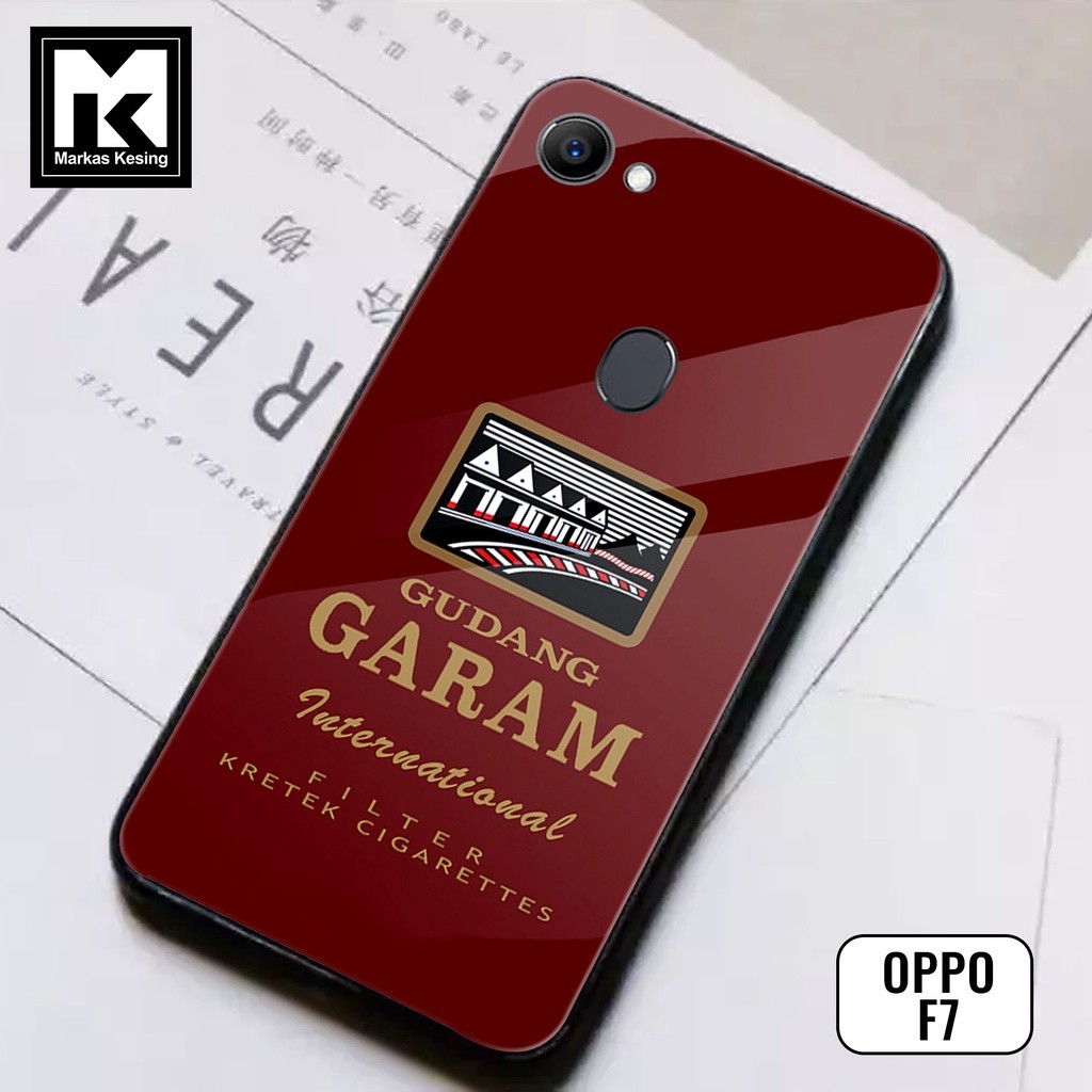 Case Oppo F7 - Casing Oppo F7 - ( Rokok ) - Case Hp - Casing Hp - Softcase Oppo F7 - Softcase Glass 