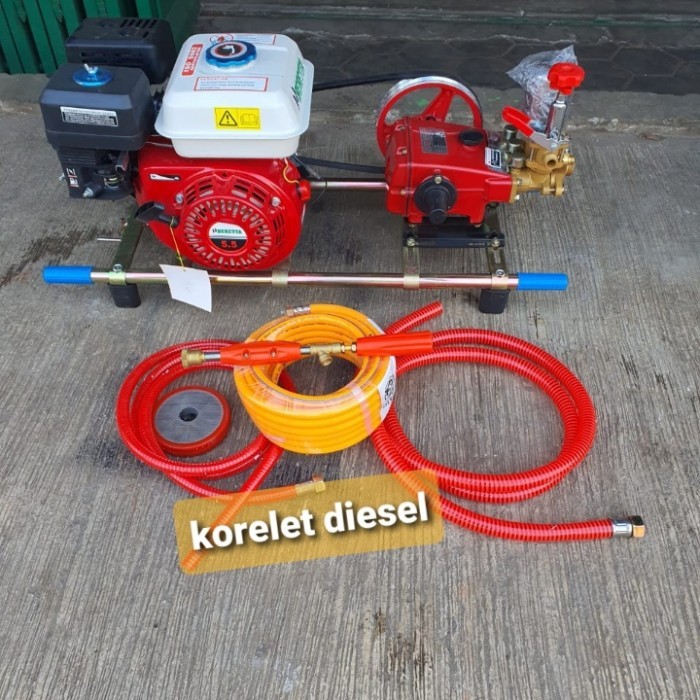 Mesin steam cuci motor & mobil Bensin "siap pakai"