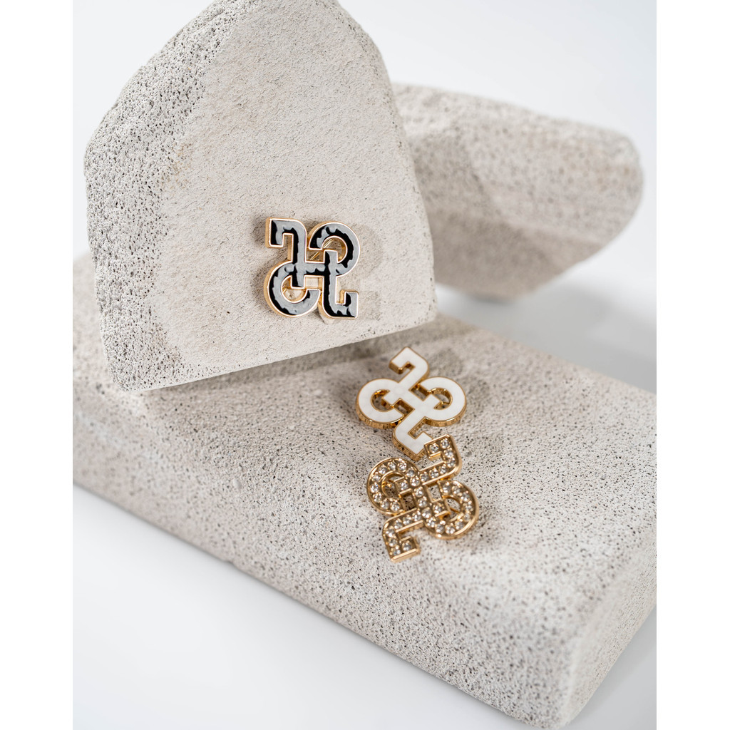 Heaven Lights - Monochrome Brooch - Aksesoris Bross Hijab Wanita