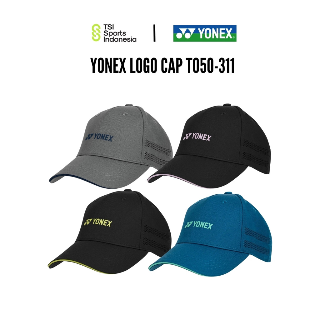 Topi Tenis Yonex MEN SILICON PRINT LOGO CAP T050-311 Original