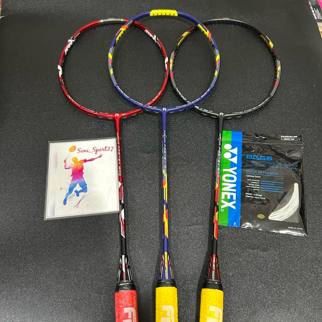 Raket Badminton Felet Nano Fastex 800 Carbon Grafite