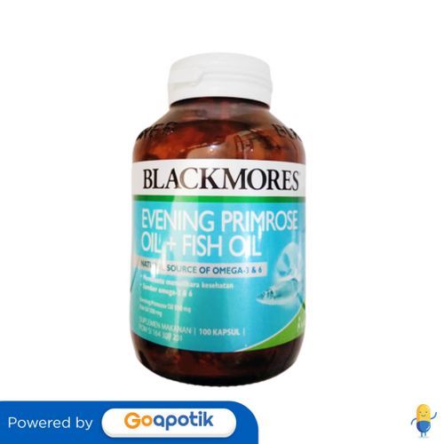 Blackmores Evening Primerose Oil + Fish Oil Botol 100 Kapsul