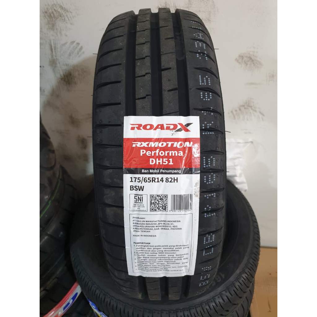 Ban Mobil Ring 14 175/65 R14 RoadX Ban Mobil Sirion Picanto Brio Agya Ayla Calya Sigra