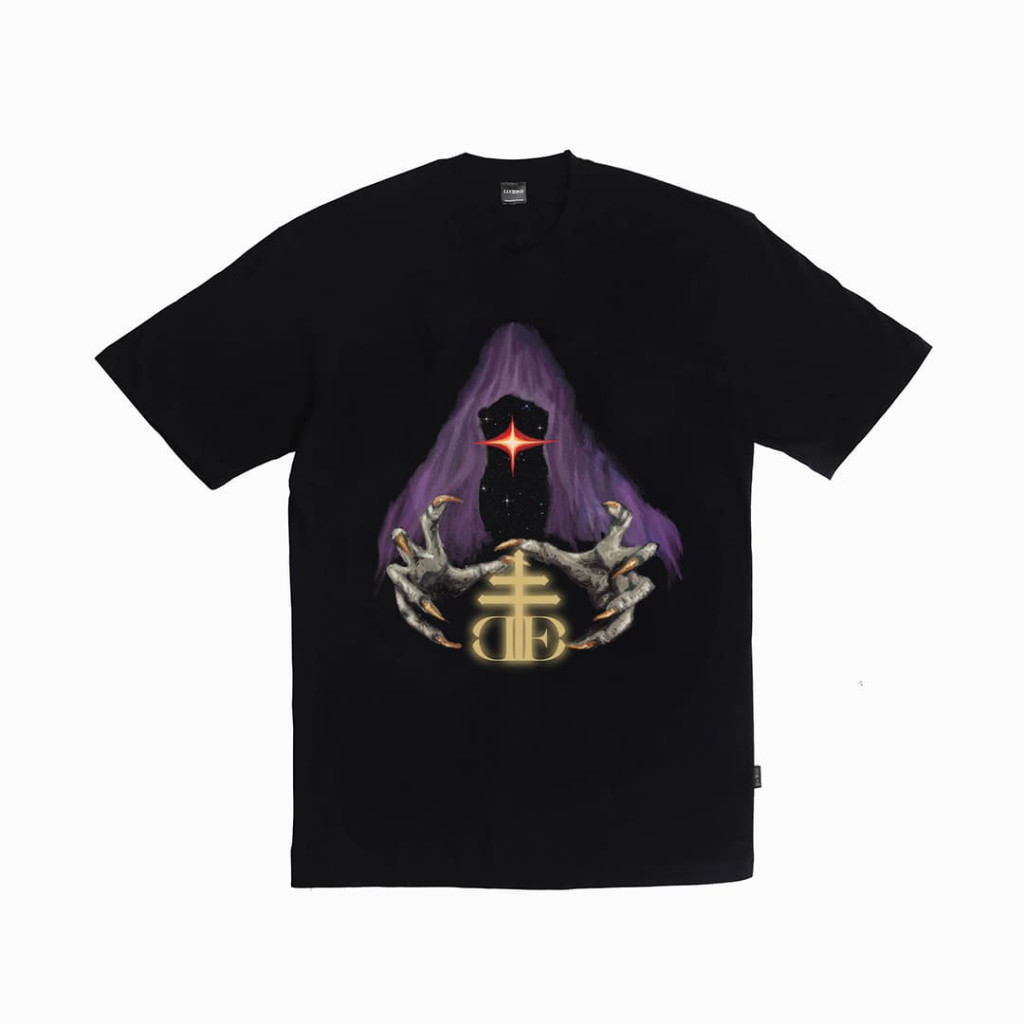 Ludenssect - Hooded SS Black T-Shirt