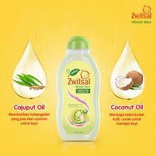 TESSHOP Zwitsal Minyak Telon Cajuput  & Coconut Oil 60ml