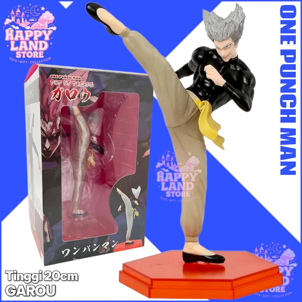 READY Action Figure One Punch Man Garou Kick 20cm By POP UP Parade