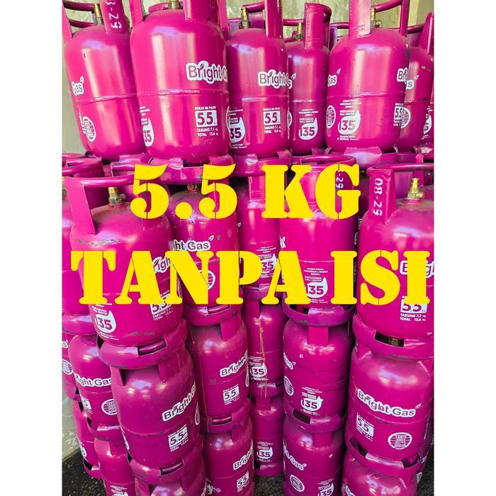 TABUNG BRIGHT GAS 5.5 KG / TABUNG BRIGHT GAS 5.5KG / TABUNG BRIGHT GAS 5,5 KG / TABUNG BRIGHT GAS 5,
