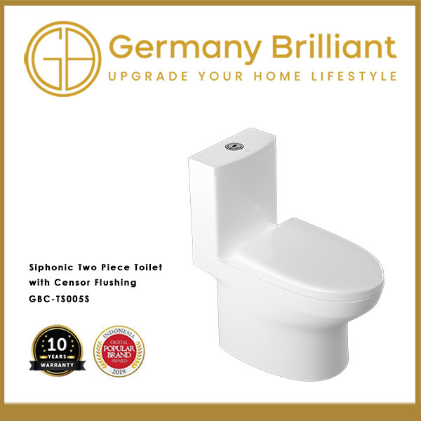Germany Brilliant Kloset Toilet Duduk GBC-TS005S GB