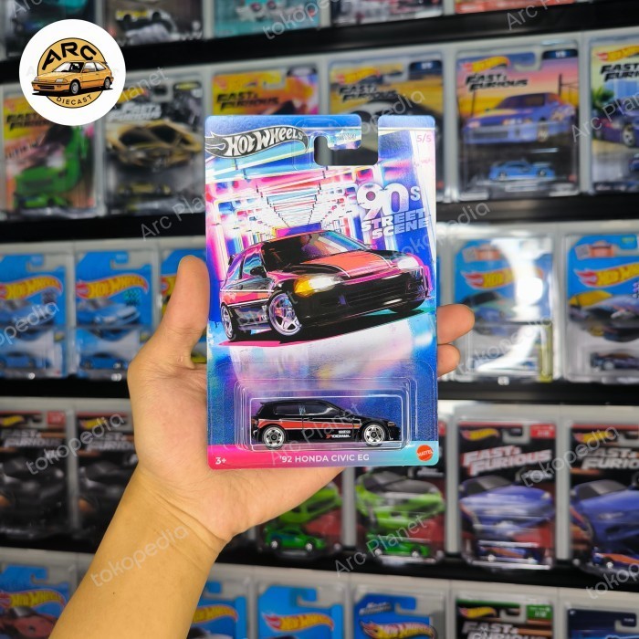 Hot Wheels 90's Street Scene - Honda Civic EG