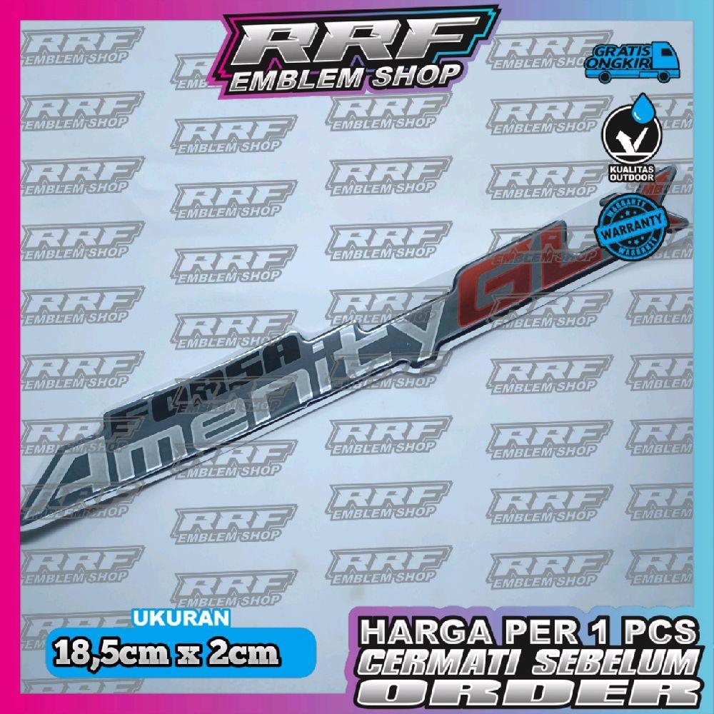 Emblem timbul SUZUKI FORSA AMENITY , emblem bagasi SUZUKI AMENITY