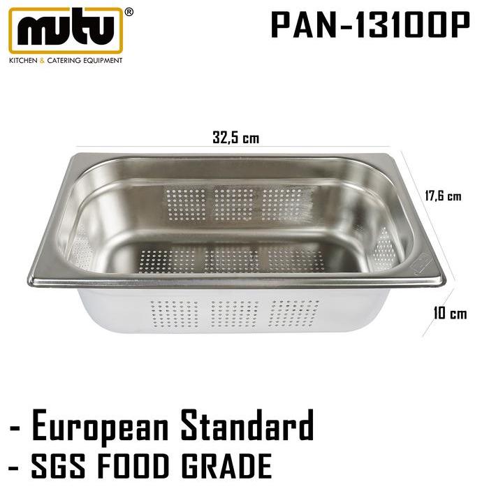 Food Pan Peniris Makanan 1/3 Mutu PAN-13100P