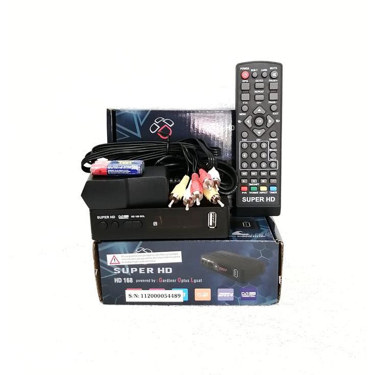 SET TOP BOX DITAL - SET TOP BOX ANTENA UHF DITAL ANTENNA TV - BIRU