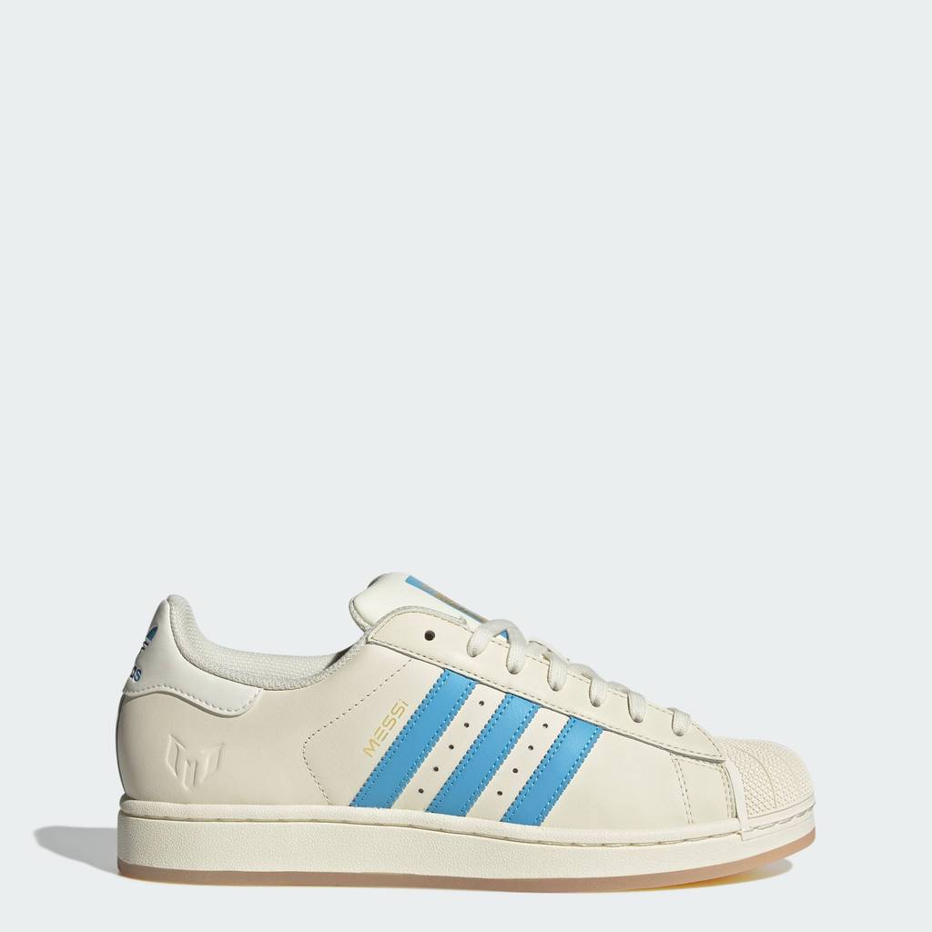 adidas Football Superstar Messi Shoes Unisex White JQ1256