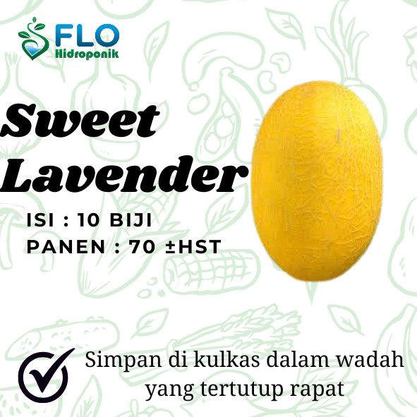 Benih Melon Sweet Lavender Repack