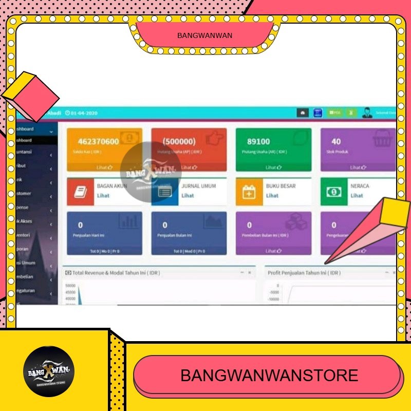 Aplikasi Sistem Akuntansi Penjualan Berbasis WEB BGW
