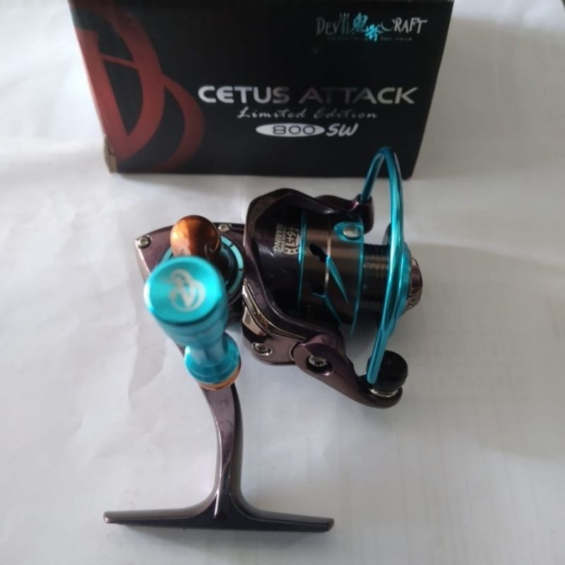 Reel Cetus Attack Limited Edition 800SW Gear Ratio 5.0:1