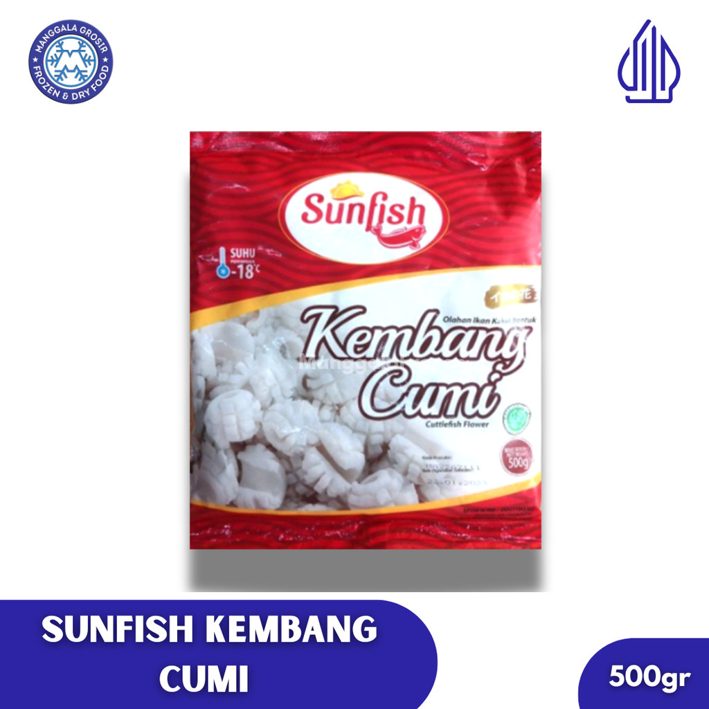 Sunfish Fish Kembang Cumi 500 gram - Frozen Food Olahan Ikan