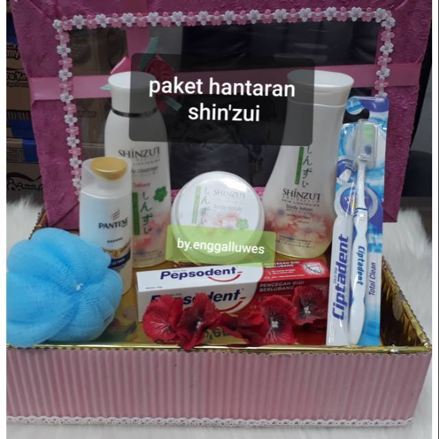 PAKET HANTARAN SHINZUI FRE BOX/ Paket seserahan Nikah/ paket Lamaran