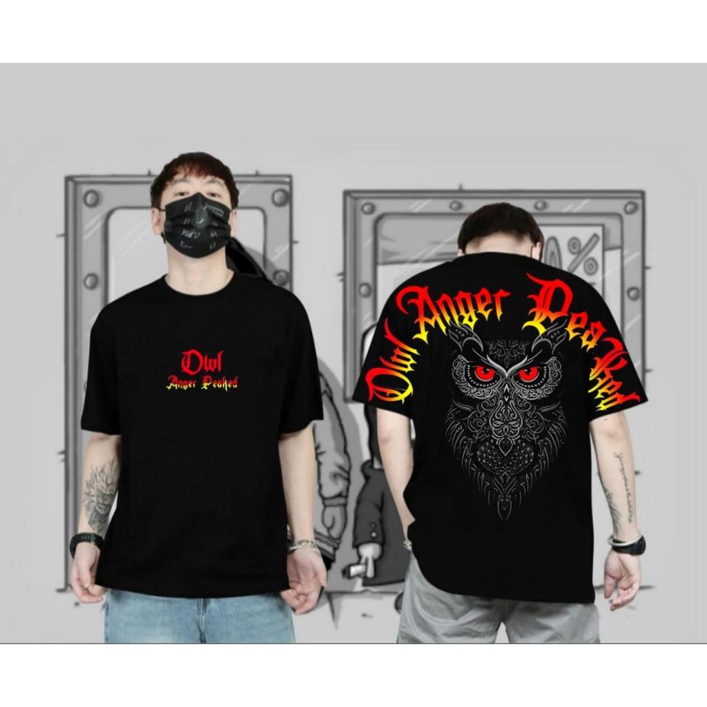 CAPTAIN ID KAOS T-SHIRT BAJU KAOS PRIA DISTRO BAJU KAOS PRIA DEWASA 2023 BAJU KAOS PRIA BURUNG HANTU