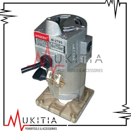 (MURAH) Modern M-2700 M2700 M 2700 Modern Mesin Profil Kayu Router Trimmer Tangan