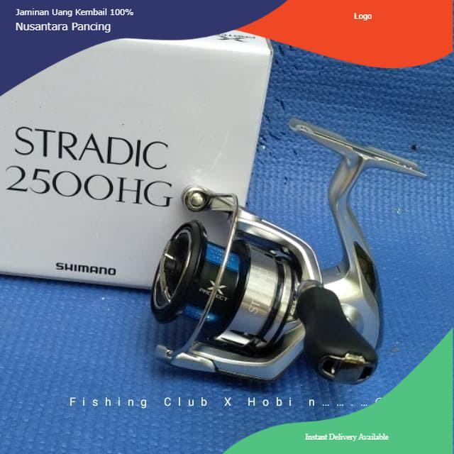 REEL PANCING SHIMANO STRADIC FL 2500 HG NEW PRODUCT 2019 - PUSAT PANCING IKAN