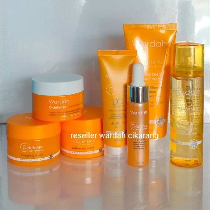 Paket Wardah C-Defense Lengkap
