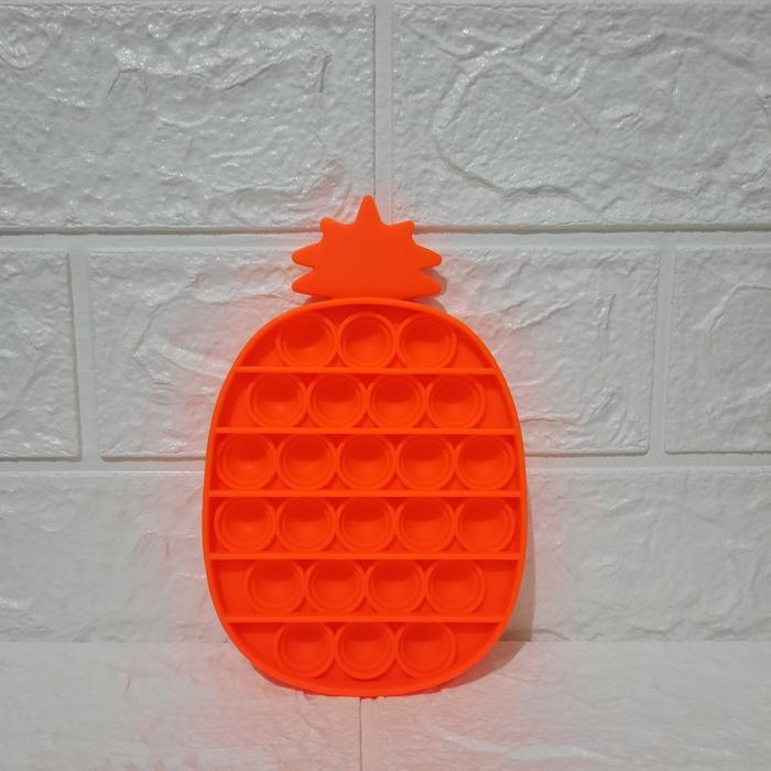 A53 Mainan Pop Its Fidget Toys Penghilang Stress Pop Its Bubble Pop it Anak Hadiah - Ungu, Kotak