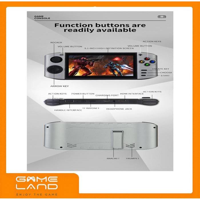 Game Player Retro Console Xy 09 Handheld PS1 Neogeo Gameboy