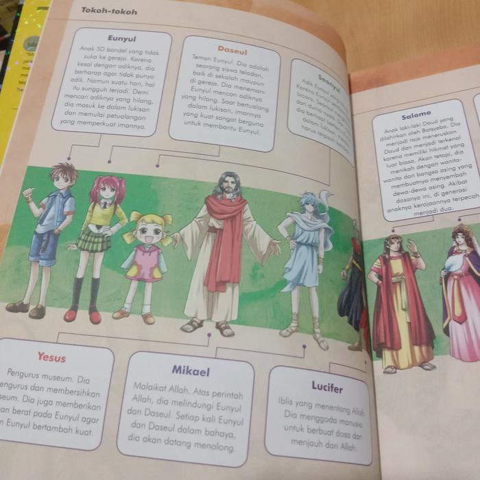 Buku Original BIBLE ART MUSEUM Nabi Elia dan Elisa 8 Genta