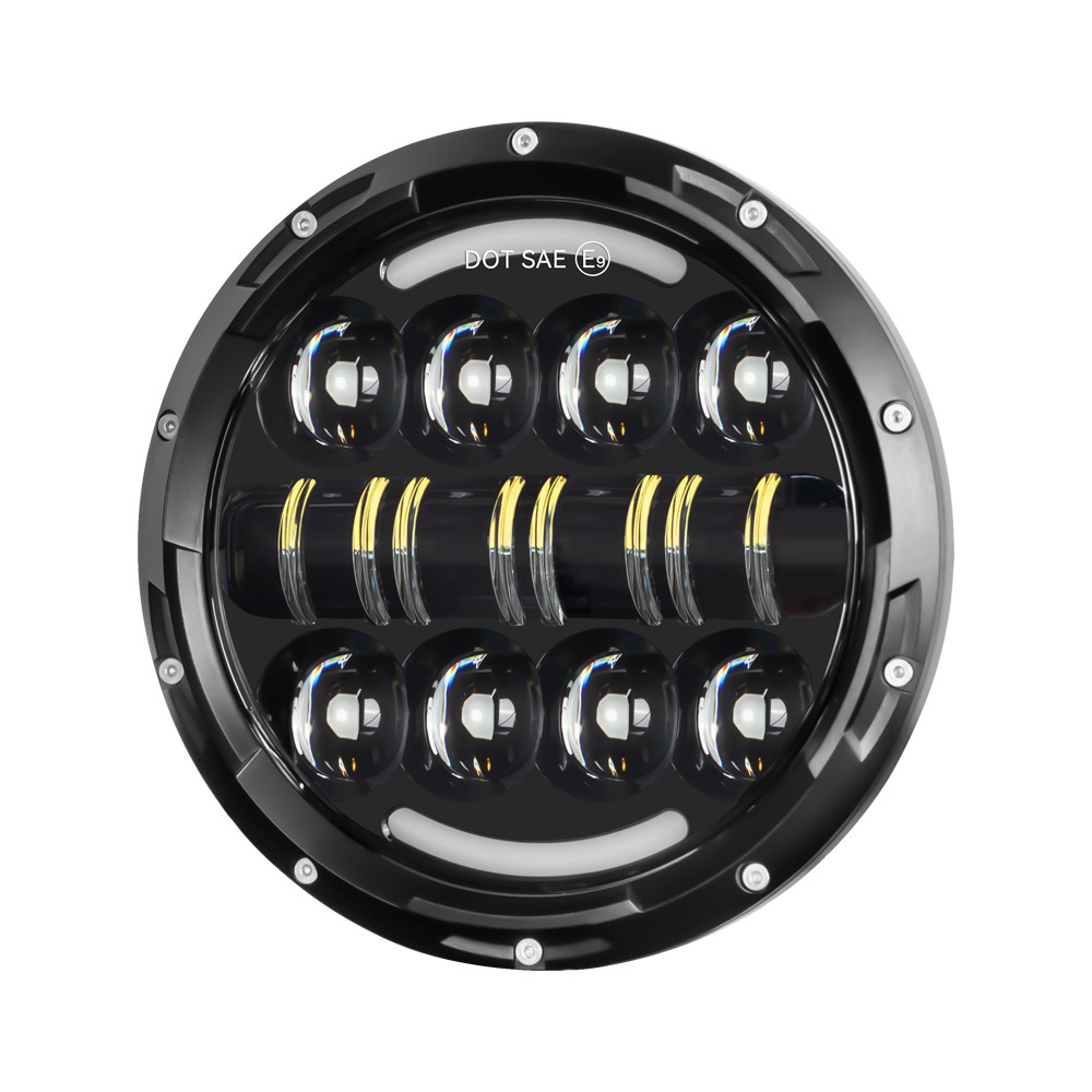 DOT Approved 7" LED Motorcycle Headlight, 7 In LED Projector Headlights, Motorcyle Parts Lighting