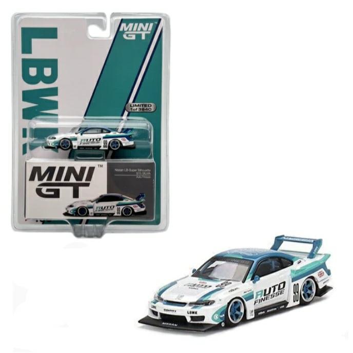 MINI GT 490 MIJO Nissan LB-Super Silhouette S15 Silvia Auto Finesse