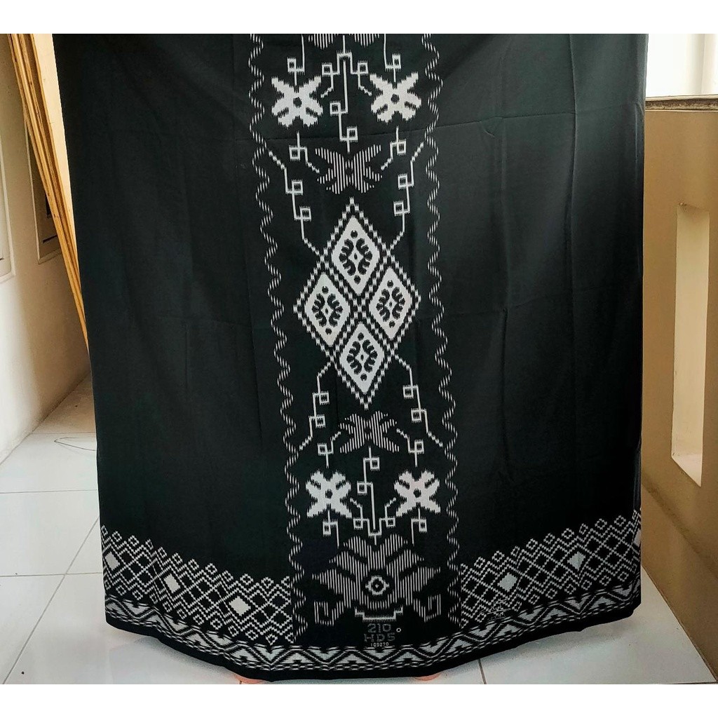 COMELLSHOP Sarung HDS samarinda berkualitas ORI nya khusus hitam polos / SARUNG HDS POlOS terbaru ve
