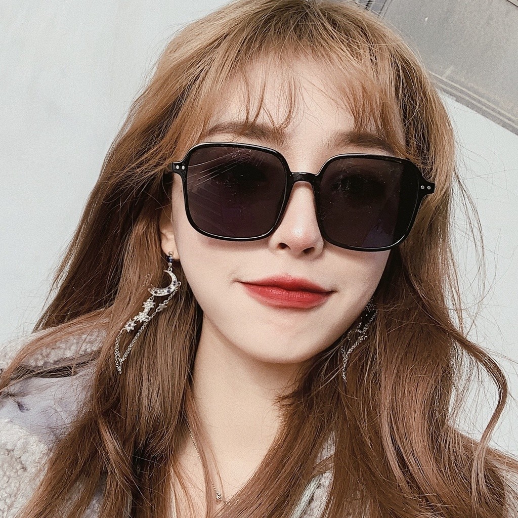 F5374 Kacamata Fashion Model Korea / Kacamata Persegi Bingkai Besar / Kacamata Fashion Wanita