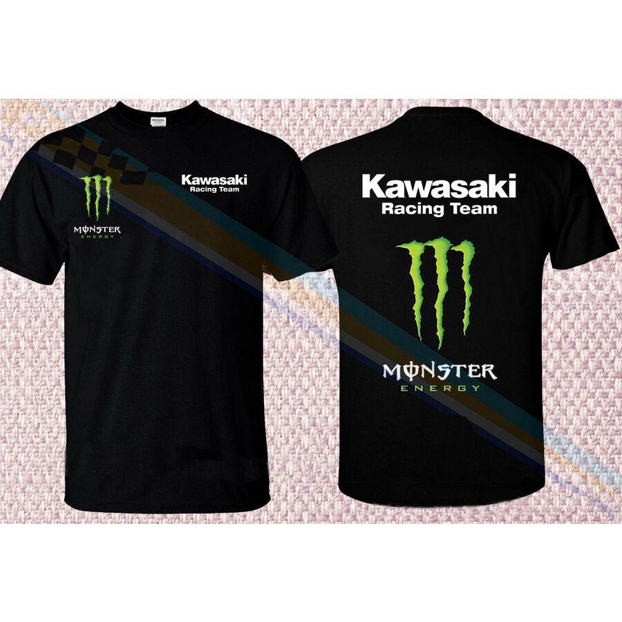 . Kawasaki Racing Team Superbike WSBK MOTORCYCLE RACING MOTOROD TSHIRT Men tshirt
