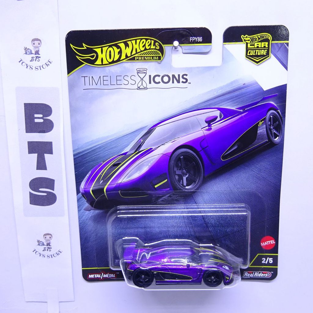 Hot Wheels Premium Timeless Icons Koenigsegg Agera R