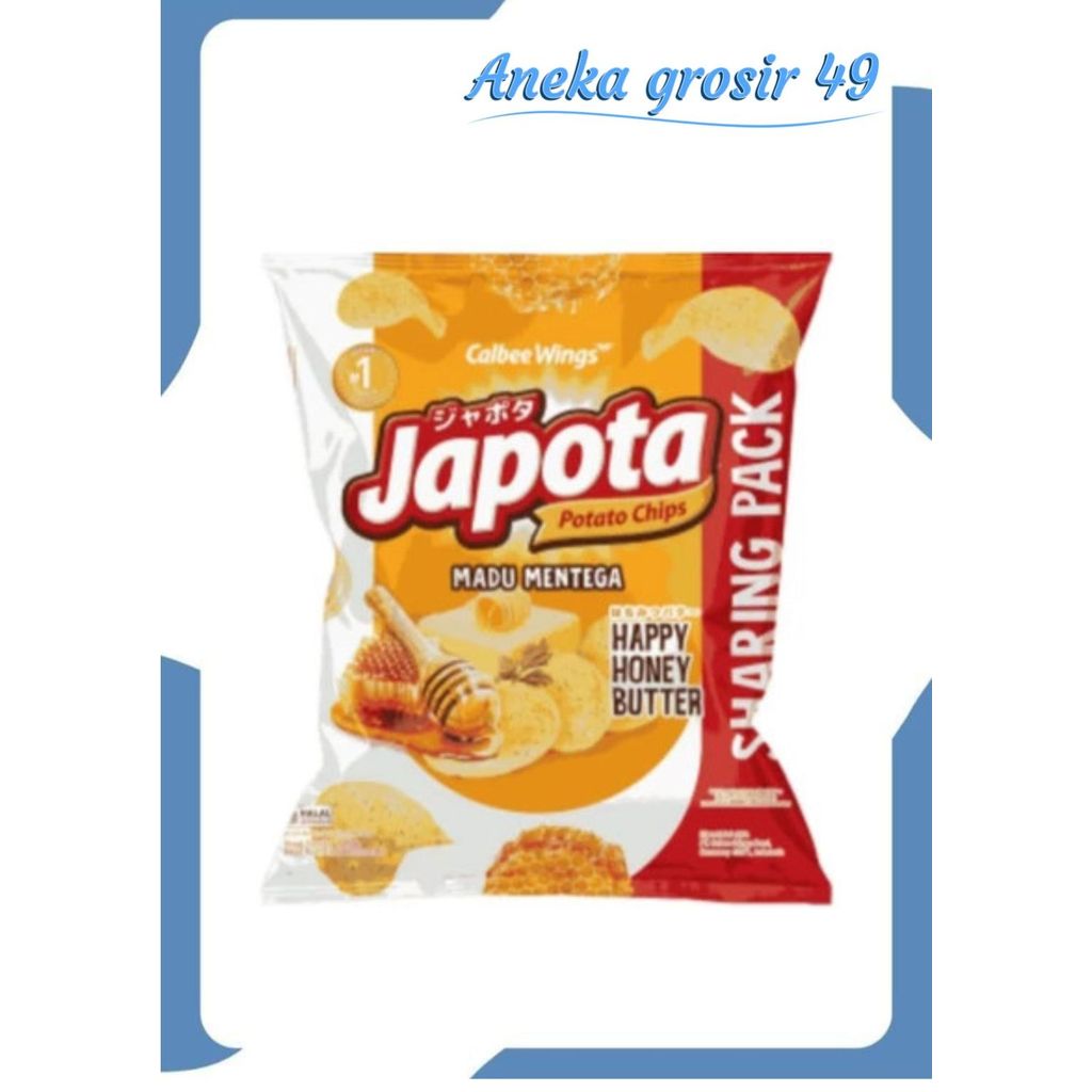 SAG Japota Keripik Kentang Madu Mentega Happy Honey Butter 120g Potato Chips