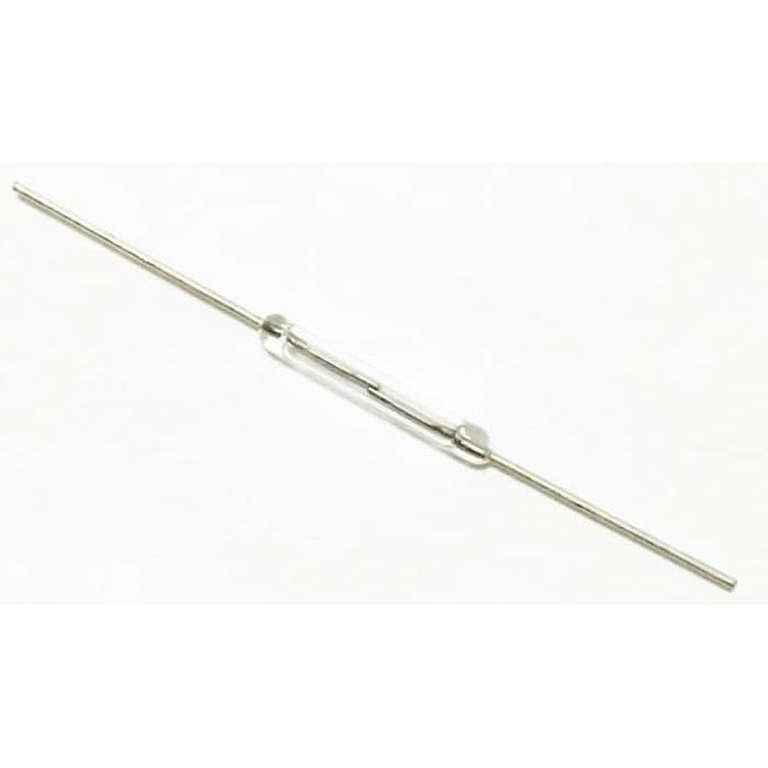 Reed Switch magnetic control 2x14 mm Normally Open Saklar Magnet Saklar Reed Switch 2x14mm Magnetic 
