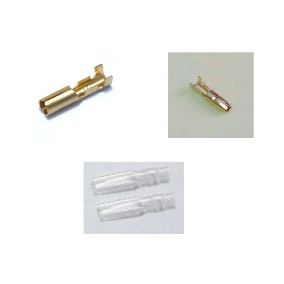 Skun Bulat Konektor Kabel Listrik Ring Terminal Tembaga