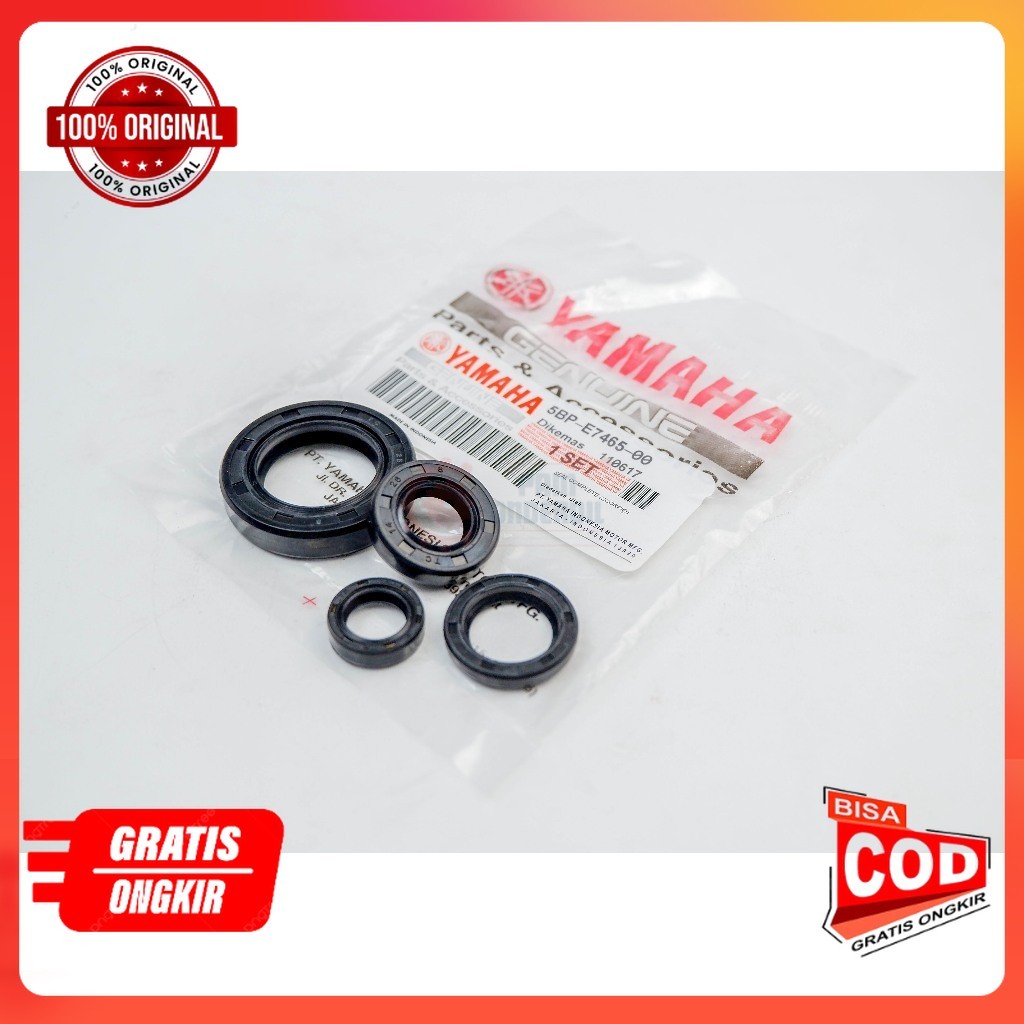 Seal Komplit Yamaha SCORPIO 5BP-E7465-00 onderdil motor part Ori