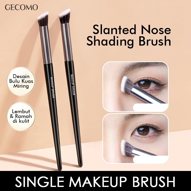 ZenaBeauty - Single Make Up Brush Kuas Make Up Satuan Premium Quality (untuk Shading Hidung, Lipstic