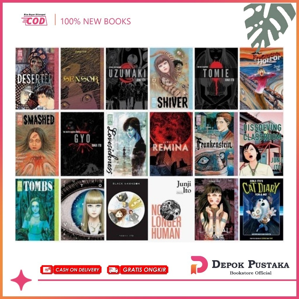 junji ito manga (English)