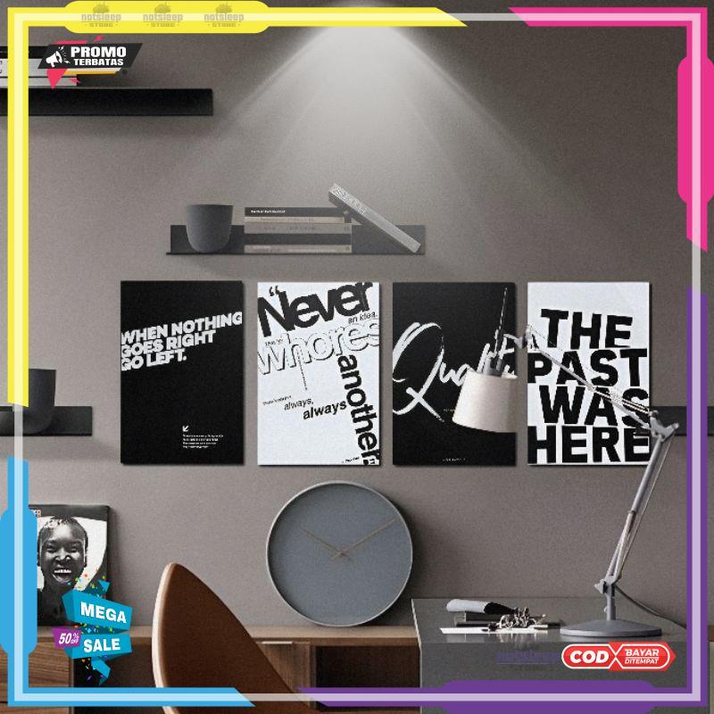 Poster Dinding Kayu  20 X 30 cm motivasi kata kata keren  Hiasan dinding kamar pria MDF230