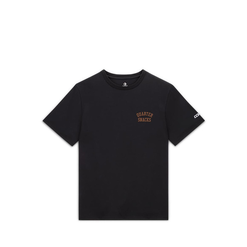 Converse x QUARTERSNACKS Men's Tee - Converse Black
