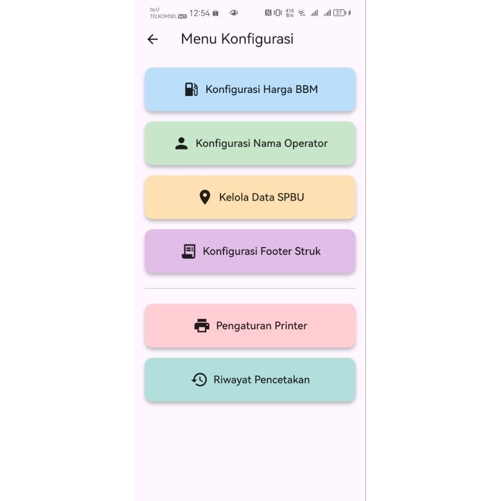 APLIKASI Struk POM SPBU Terbaru 2025