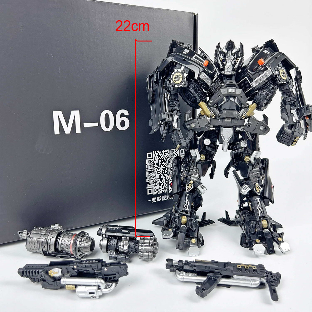 Weijiang Black Apple M06 Transformation Toys Ironhide Enlarged Version MPM06 M-06 Action Figure
