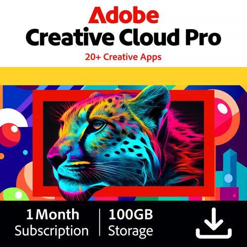 Adobe Creative Cloud Pro All Apps CC | PC Mac Android Iphone Ipad | Generative AI Firefly | Langgana