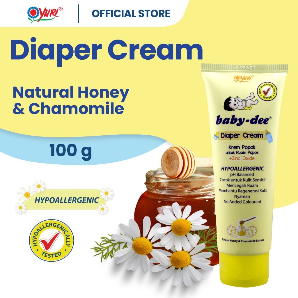 Baby-dee Baby Diaper Cream Hypoallergenic 100 gr